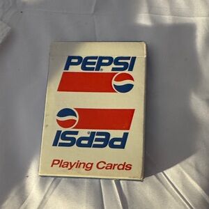 Pepsi Red and Blue Logo Playing Cards